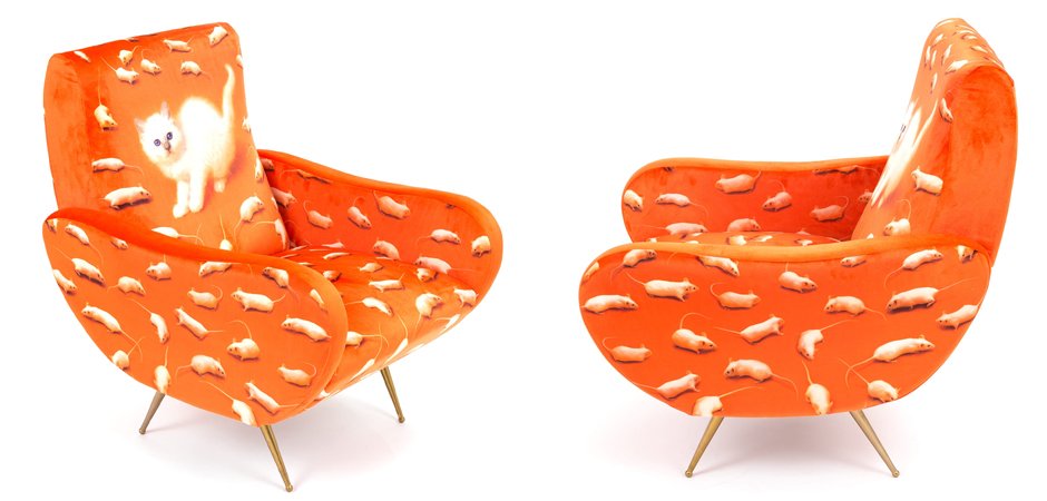 Кресло Seletti Armchair Kitten Кресло Seletti Armchair Kitten - Loft-Concept в Кирове
