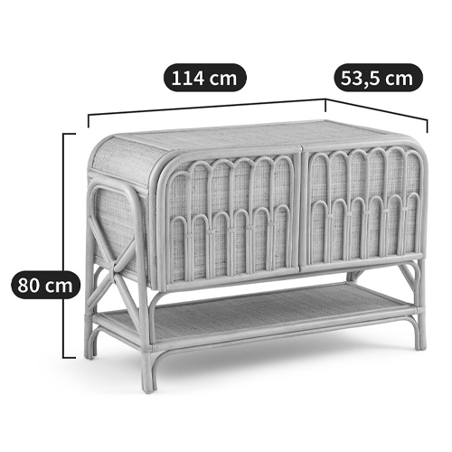 Шкаф-буфет из плетеного ротанга Joelle Wicker Furniture Шкаф-буфет из плетеного ротанга Joelle Wicker Furniture в Кирове