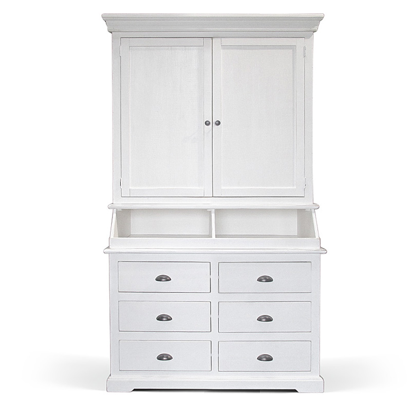 Шкаф Ruggerio Provence HARMONIE small Белый Шкаф Ruggerio Provence HARMONIE small Белый в Кирове | Loft Concept