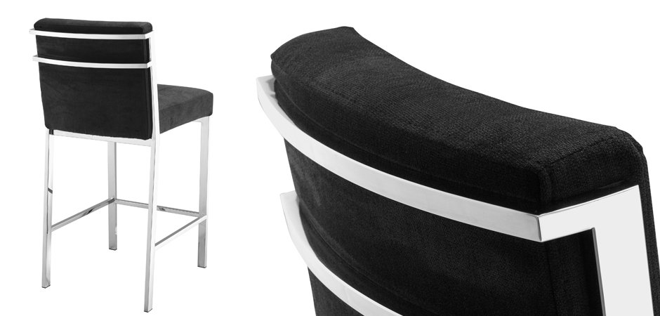Полубарный стул Eichholtz Counter Stool Scott Steel Полубарный стул Eichholtz Counter Stool Scott Steel - Loft-Concept в Кирове
