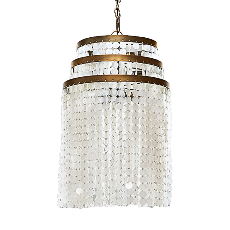 Люстра Potier Chandeliers Латунь Белый Люстра Potier Chandeliers Латунь Белый в Кирове | Loft Concept