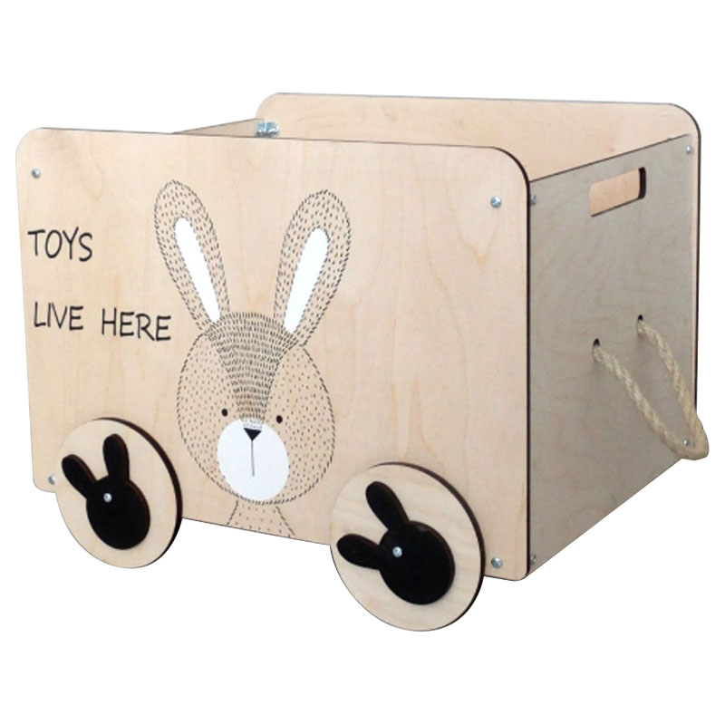 Ящик Wooden Box Bunny Ящик Wooden Box Bunny в Кирове | Loft Concept