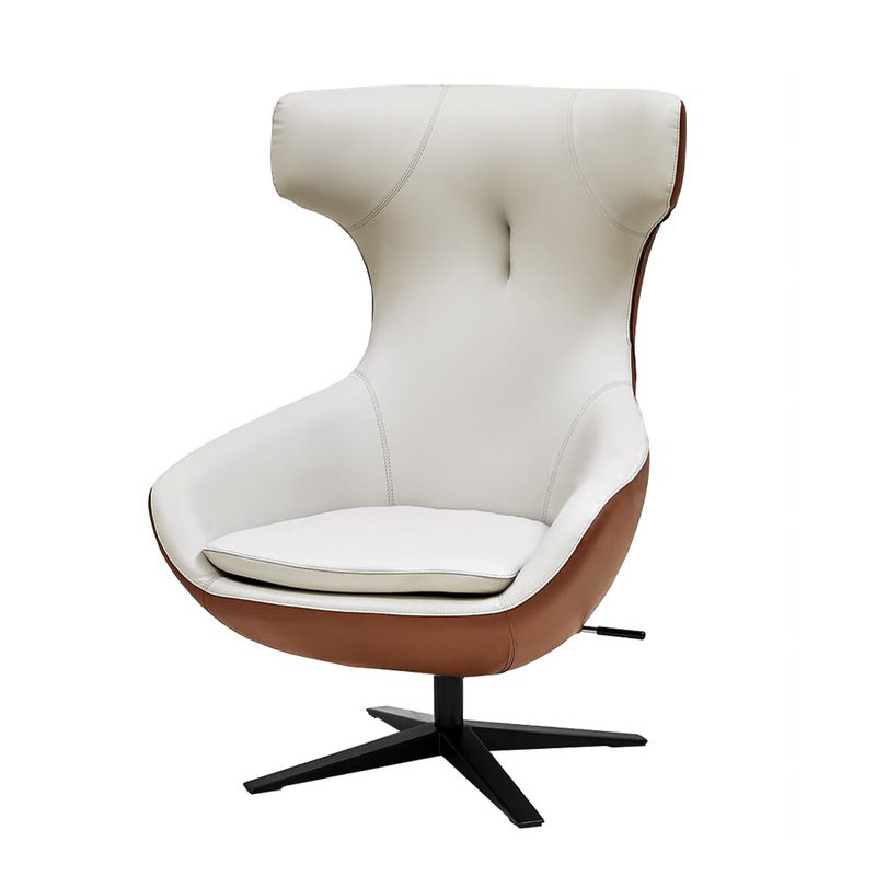 Кресло Alessio Chair Коричневый Белый Кресло Alessio Chair Коричневый Белый в Кирове | Loft Concept