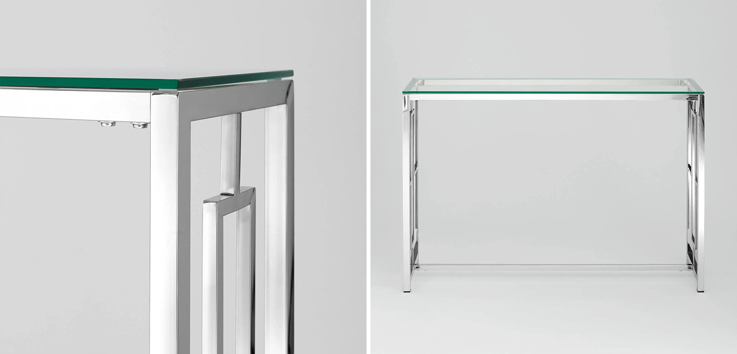 Консоль Milan Tables Silver - фото
