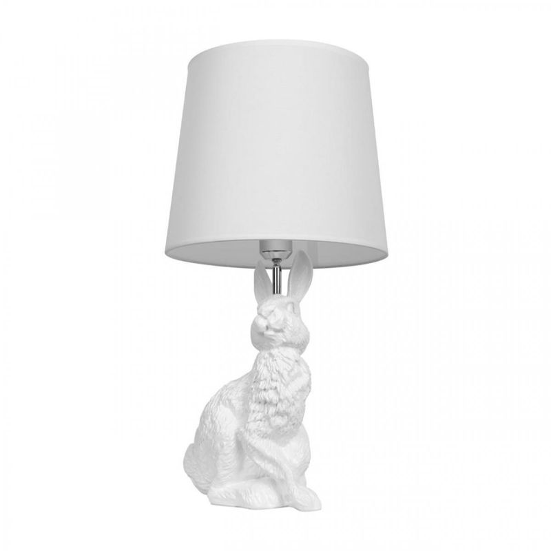 Настольная лампа Белый заяц Moooi White Rabbit Белый Настольная лампа Белый заяц Moooi White Rabbit Белый в Кирове | Loft Concept