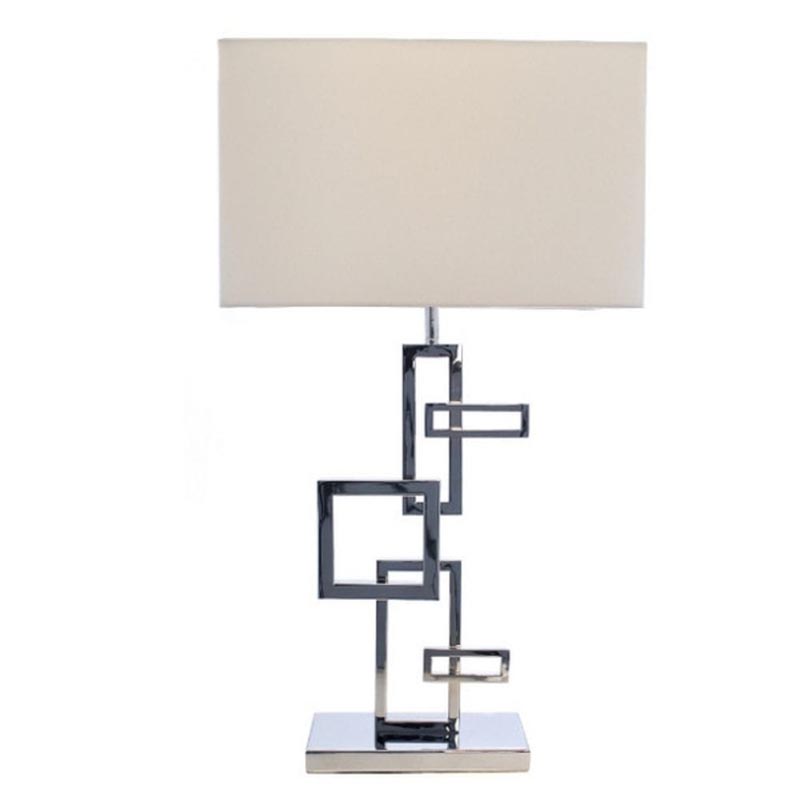Настольная лампа Rowena Table Lamp Хром Настольная лампа Rowena Table Lamp Хром в Кирове | Loft Concept