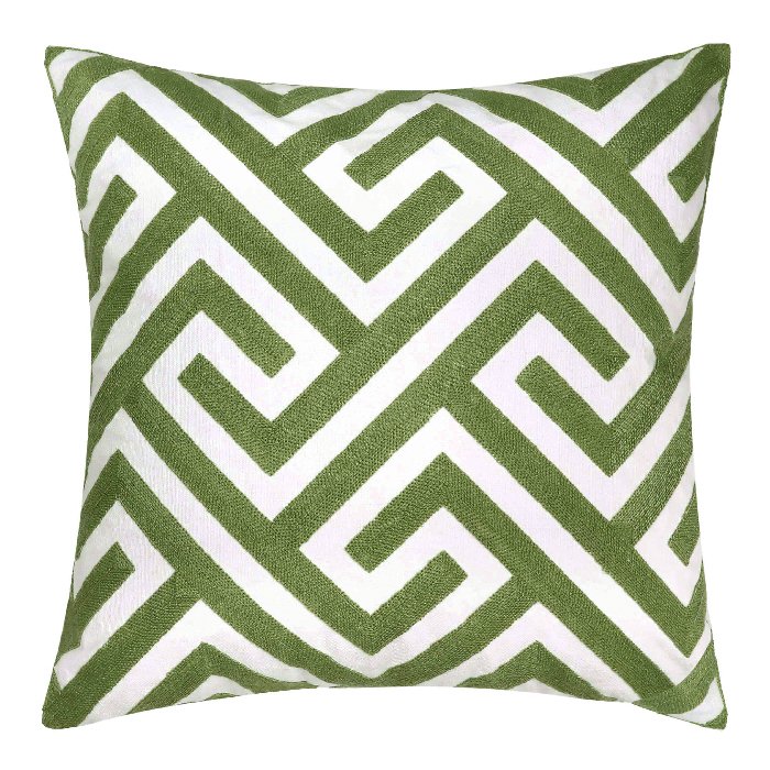 Декоративная подушка Green Ornament #3 Декоративная подушка Green Ornament #3 в Кирове | Loft Concept