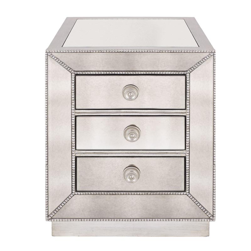 Тумба Blasco Mirrored Nightstand Зеркало Тумба Blasco Mirrored Nightstand Зеркало в Кирове | Loft Concept