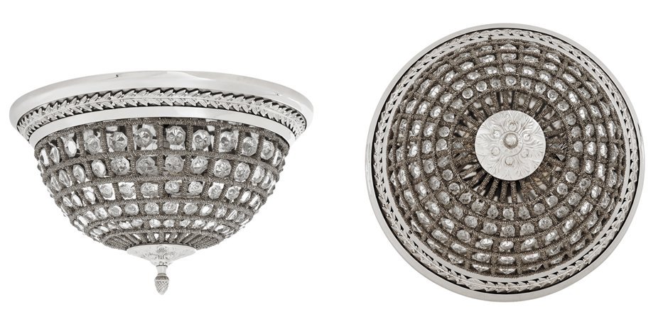 Потолочный светильник Ceiling Lamp Kasbah Nickel Потолочный светильник Ceiling Lamp Kasbah Nickel - Loft-Concept в Кирове