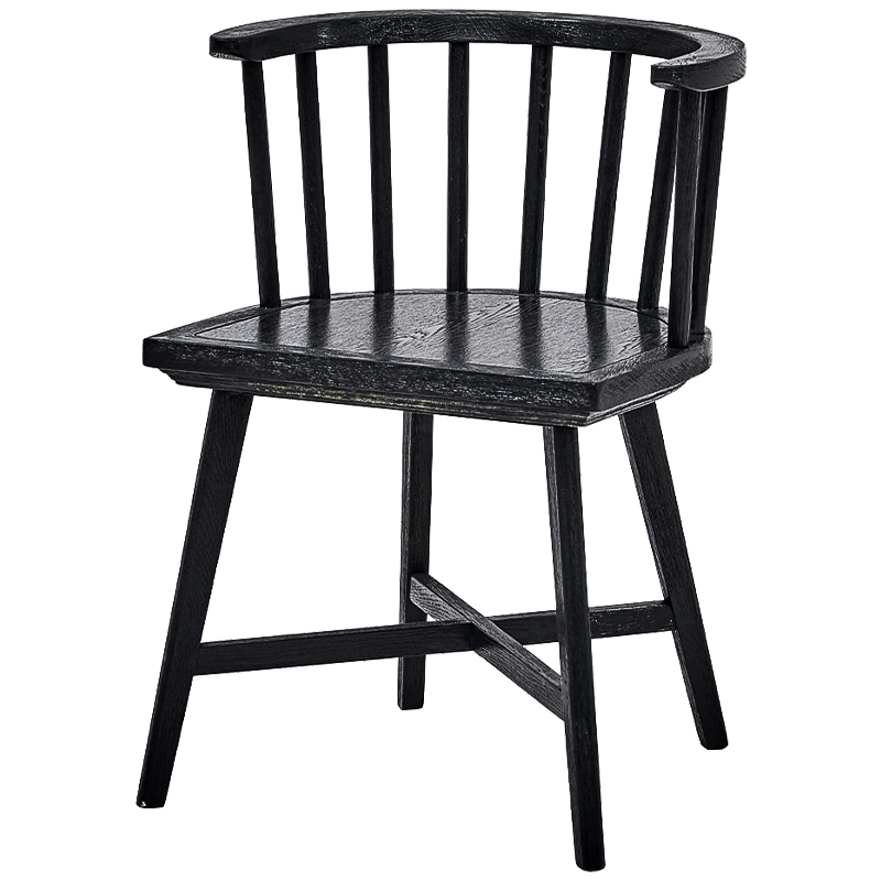 Стул Country Black Stool Черный Стул Country Black Stool Черный в Кирове | Loft Concept