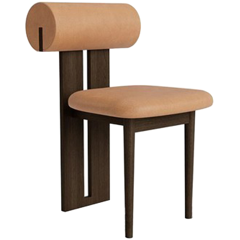 Стул Behemo Ebony Chair Карамель Коричневый Стул Behemo Ebony Chair Карамель Коричневый в Кирове | Loft Concept