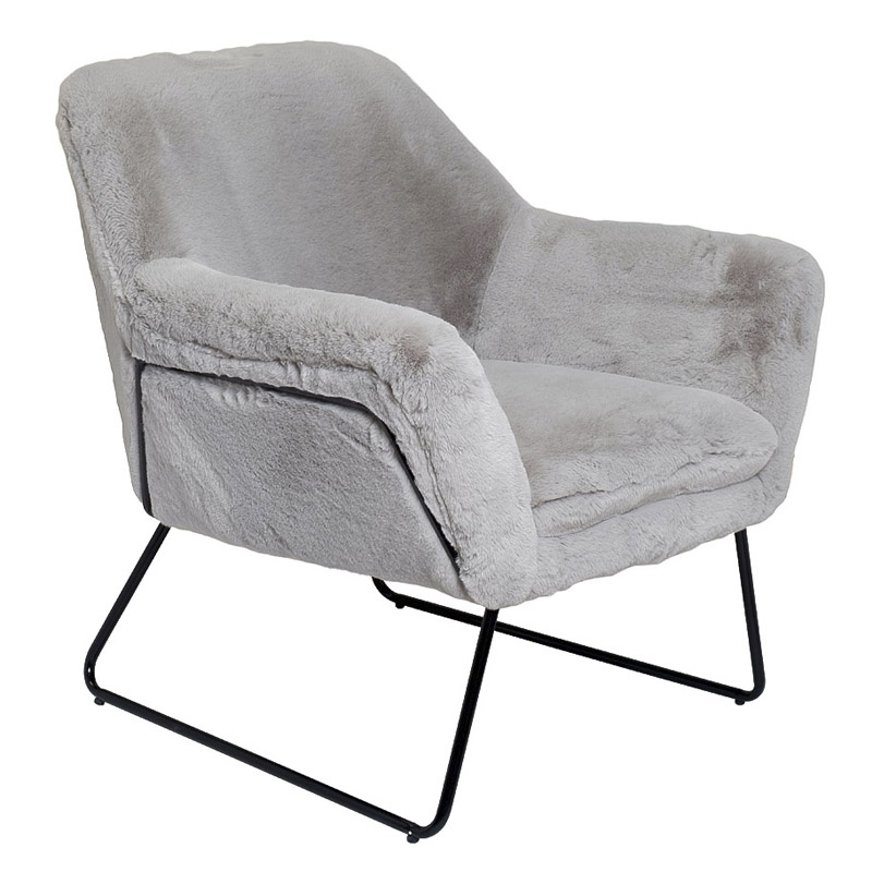 Кресло Bevin Armchair Серый Кресло Bevin Armchair Серый в Кирове | Loft Concept