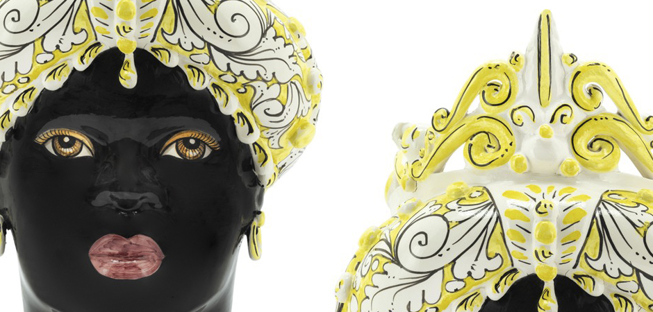Ваза VASE MORO LADY MEDIUM yellow Ваза VASE MORO LADY MEDIUM yellow - Loft-Concept в Кирове