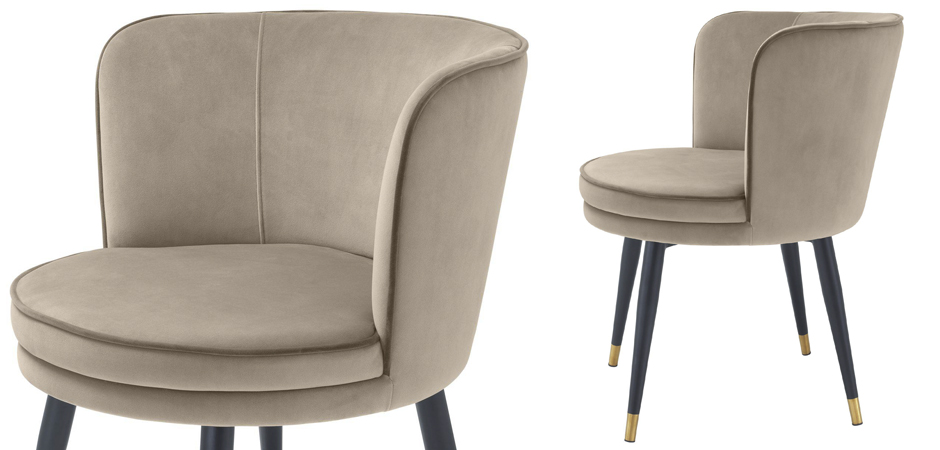 Стул Eichholtz Dining Chair Grenada greige Стул Eichholtz Dining Chair Grenada greige - Loft-Concept в Кирове