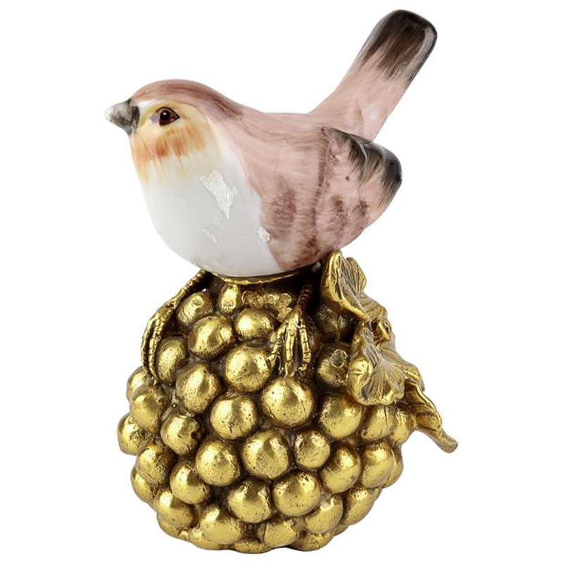 Статуэтка Birdie Golden Grapes Бронза Коричневый Статуэтка Birdie Golden Grapes Бронза Коричневый в Кирове | Loft Concept