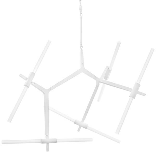 Люстра Агнес Chandelier White 10 Белый Люстра Агнес Chandelier White 10 Белый в Кирове | Loft Concept