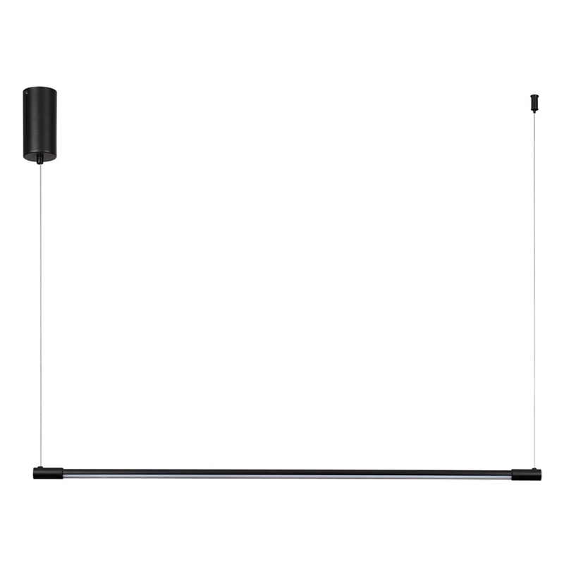Подвесной светильник Trumpet Tube Black Linear Черный Белый Подвесной светильник Trumpet Tube Black Linear Черный Белый в Кирове | Loft Concept