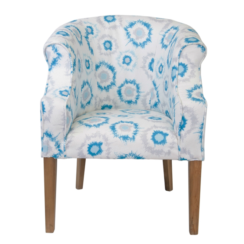 Кресло Lorentine Armchair Синий Голубой в Кирове | Loft Concept 