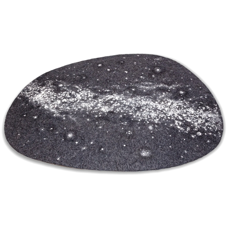 Ковер из Шерсти KATSU "MILKY WAY" Серый Белый Ковер из Шерсти KATSU "MILKY WAY" Серый Белый в Кирове | Loft Concept