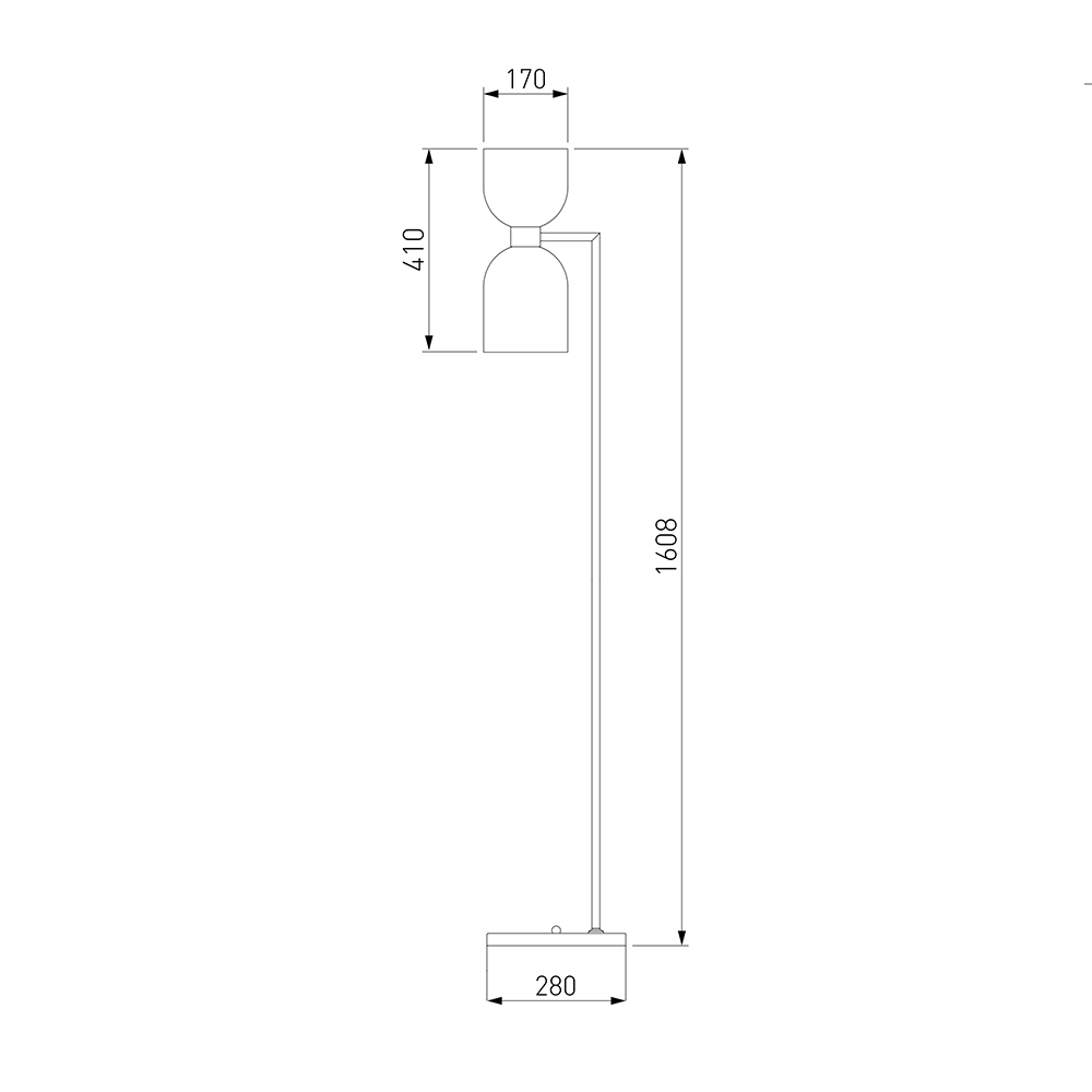 Торшер Light maker studio white and smok Торшер Light maker studio white and smok в Кирове