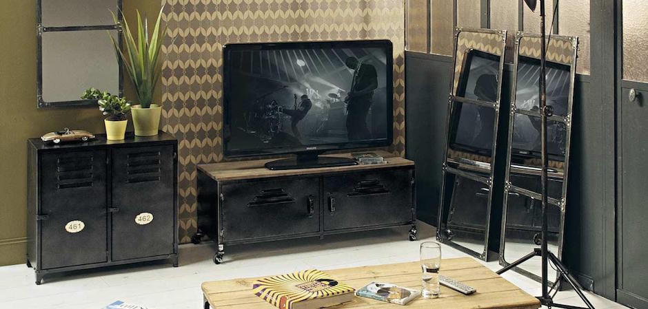 Буфет в стиле Лофт Industrial Rust Metal Wyne Chest Буфет в стиле Лофт Industrial Rust Metal Wyne Chest - Loft-Concept в Кирове