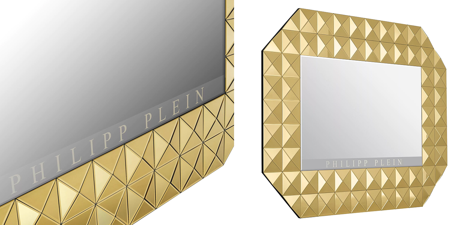 Экран Philipp Plein GOLD STUD NFT XL 65 дюймов - фото
