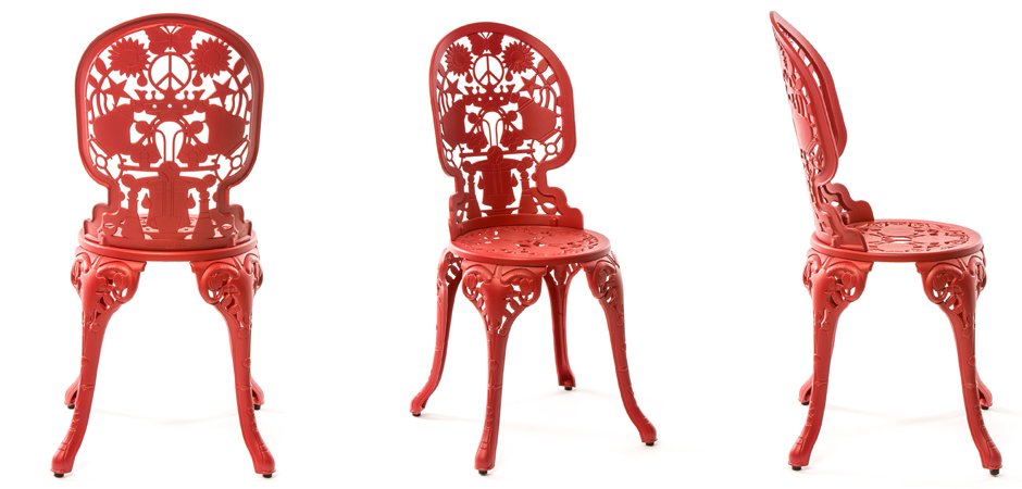 Стул Seletti Industry Collection ALUMINIUM CHAIR – RED Стул Seletti Industry Collection ALUMINIUM CHAIR – RED - Loft-Concept в Кирове