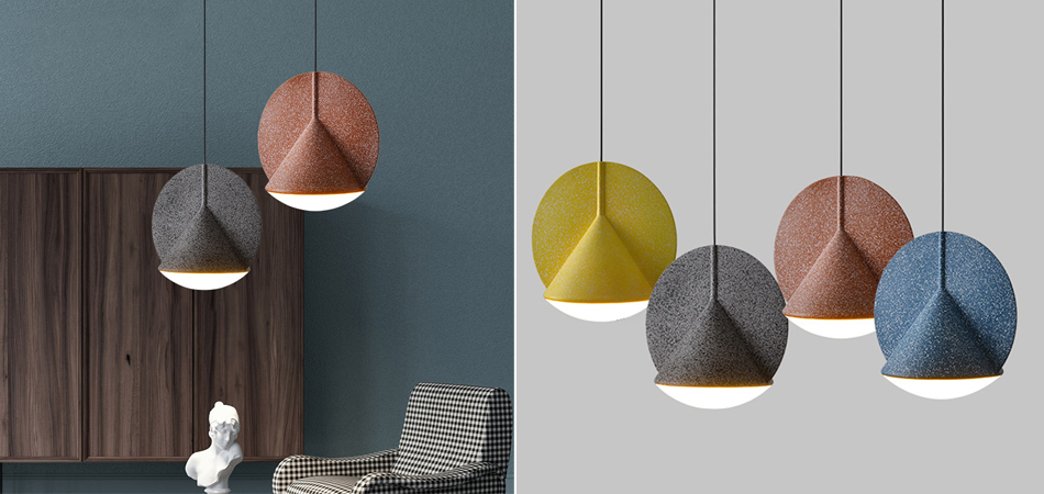 Светодиодный подвесной светильник в скандинавском стиле FLECKS - фото №1