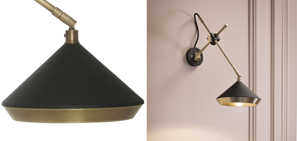 Бра Bert Frank SHEAR SHEAR WALL LIGHT Черный Бра Bert Frank SHEAR SHEAR WALL LIGHT Черный - Loft-Concept в Кирове