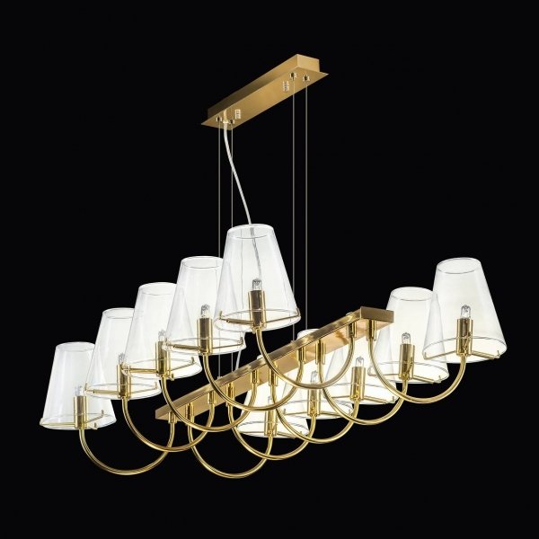 Люстра Imperial Chandelier 10 Глянцевое золото Люстра Imperial Chandelier 10 Глянцевое золото в Кирове | Loft Concept