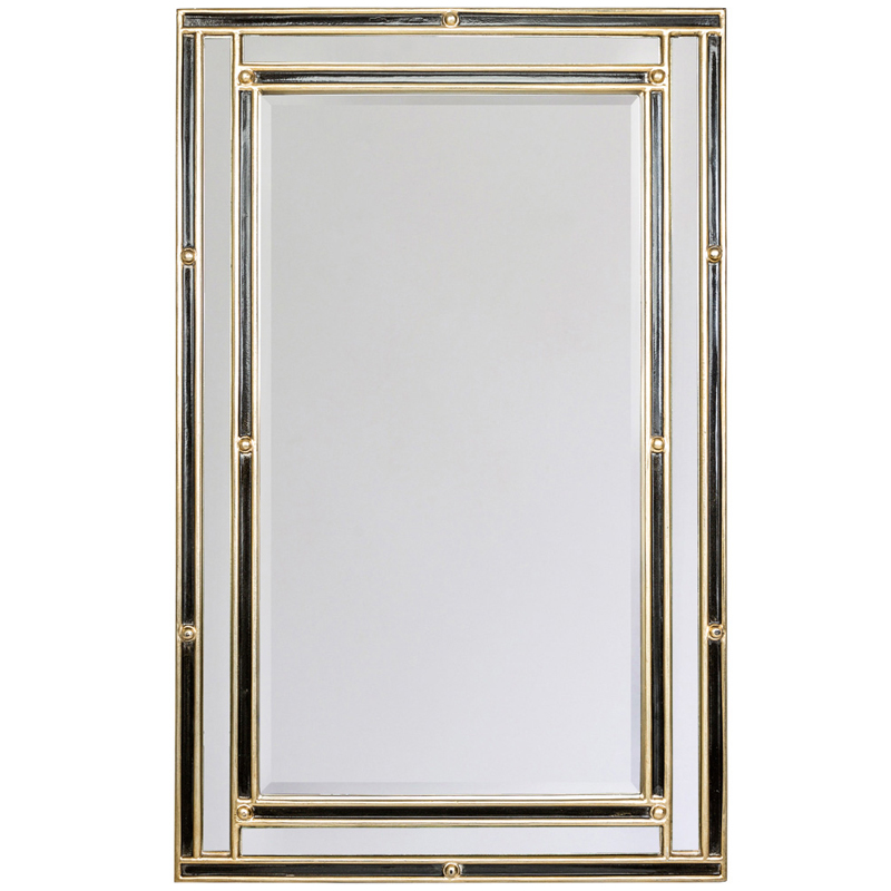 Зеркало Cambefort Mirror Зеркало Черный матовое золото Зеркало Cambefort Mirror Зеркало Черный матовое золото в Кирове | Loft Concept