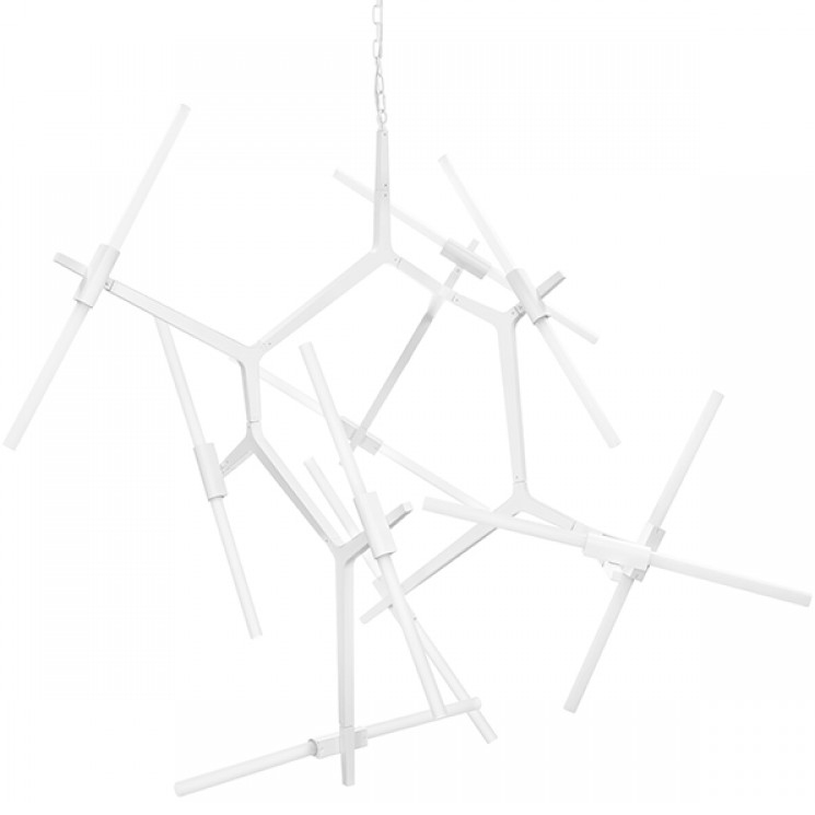 Люстра Агнес Chandelier White 20 Белый Люстра Агнес Chandelier White 20 Белый в Кирове | Loft Concept