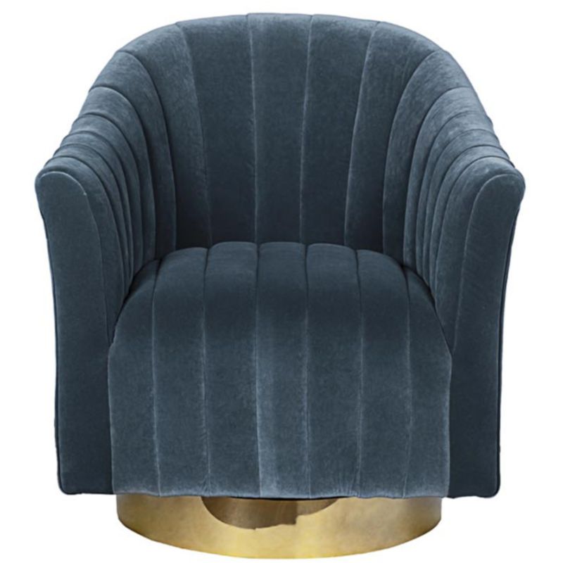 Кресло Civic Space BLUE VELOUR Голубой Кресло Civic Space BLUE VELOUR Голубой в Кирове | Loft Concept