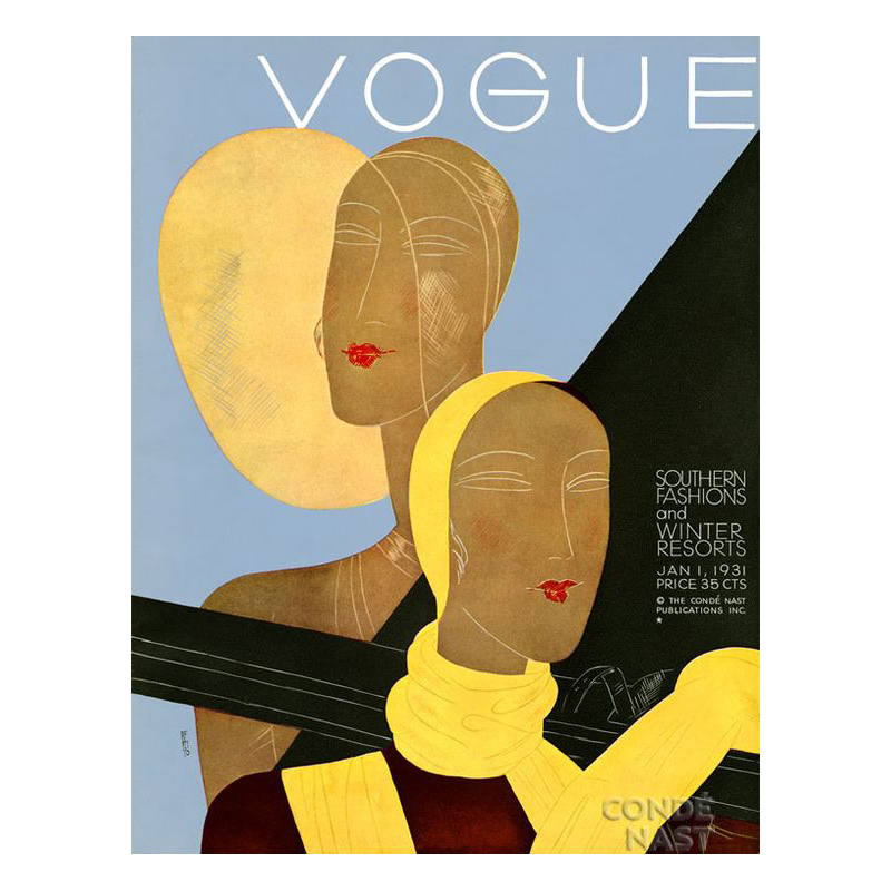 Постер Vogue Retro Мульти в Кирове | Loft Concept 