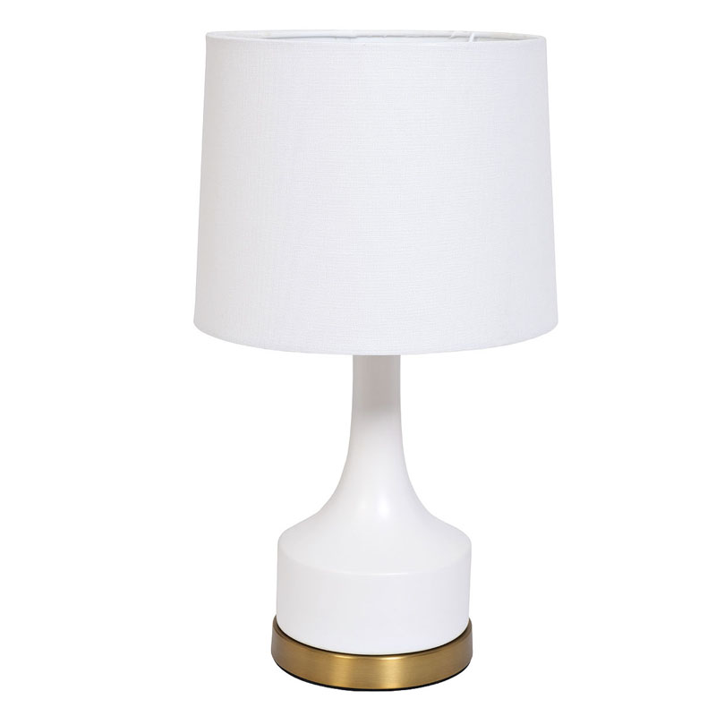 Настольная лампа Fontaine Table Lamp Золотой Белый Настольная лампа Fontaine Table Lamp Золотой Белый в Кирове | Loft Concept