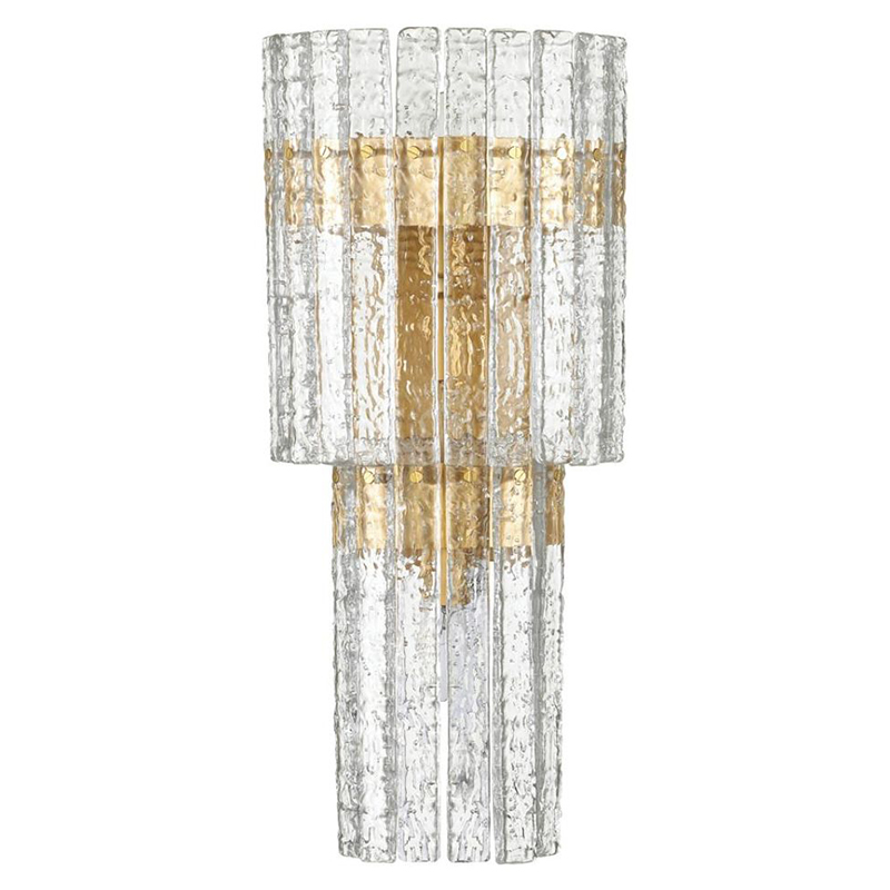 Бра Goizardi Cascade Wall Lamp Прозрачный Золотой в Кирове | Loft Concept 