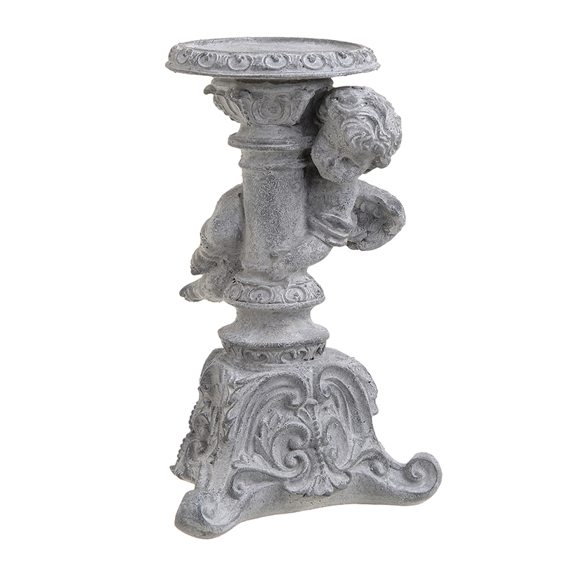 Подсвечник Angel Candlestick Серый Подсвечник Angel Candlestick Серый в Кирове | Loft Concept