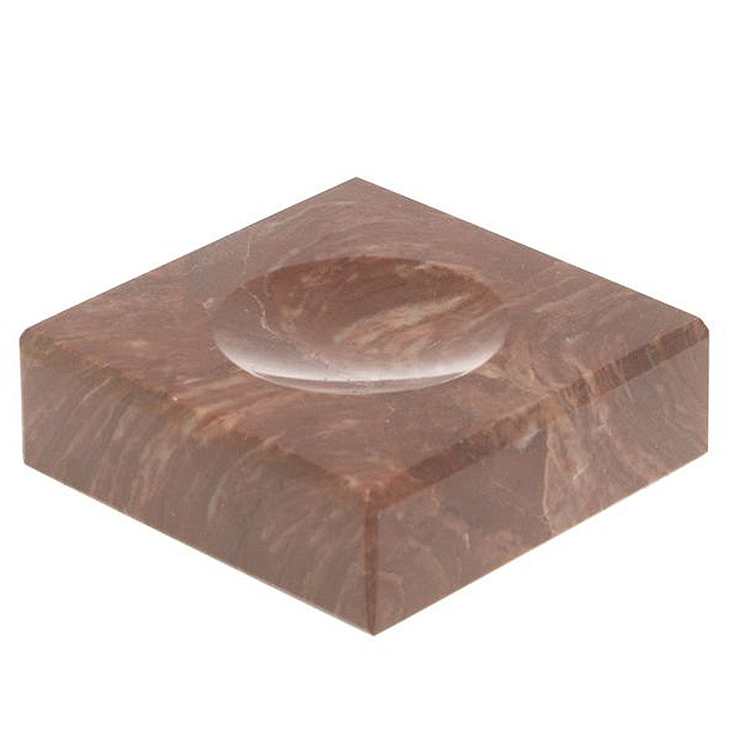 Подставка под шар квадратная из натурального камня Лемезит Natural Stone Sphere Stands Коричневый Подставка под шар квадратная из натурального камня Лемезит Natural Stone Sphere Stands Коричневый в Кирове | Loft Concept