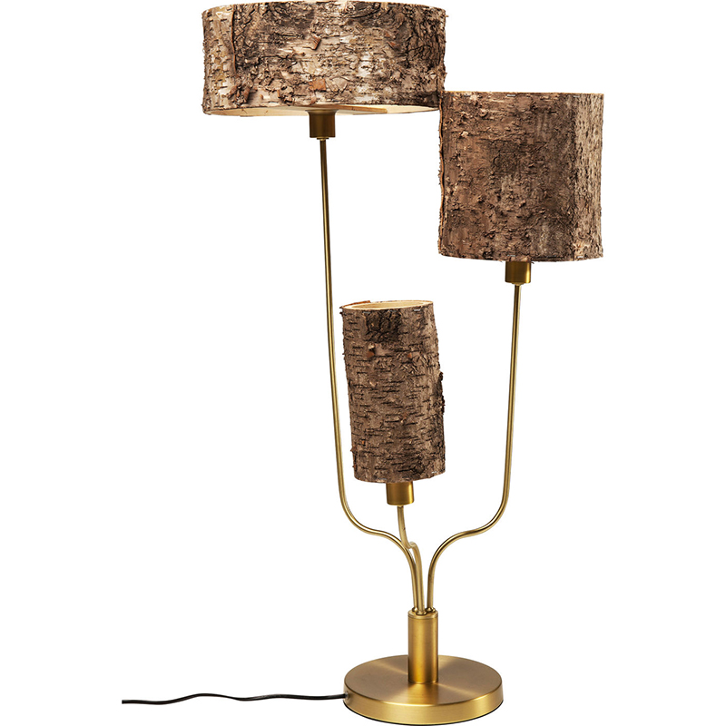 Настольная лампа Log Lampshades Золотой Древесина Настольная лампа Log Lampshades Золотой Древесина в Кирове | Loft Concept