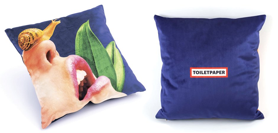 Подушка Seletti Cushion Snail Toiletpaper Подушка Seletti Cushion Snail Toiletpaper - Loft-Concept в Кирове