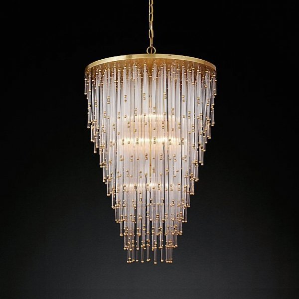 Люстра Restoration Hardware Luciano Chandelier 22 Латунь Люстра Restoration Hardware Luciano Chandelier 22 Латунь в Кирове | Loft Concept