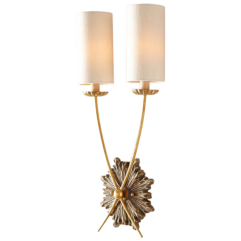 Бра Lazaru Sconce Винтажное Светлое Золото Бра Lazaru Sconce Винтажное Светлое Золото в Кирове | Loft Concept