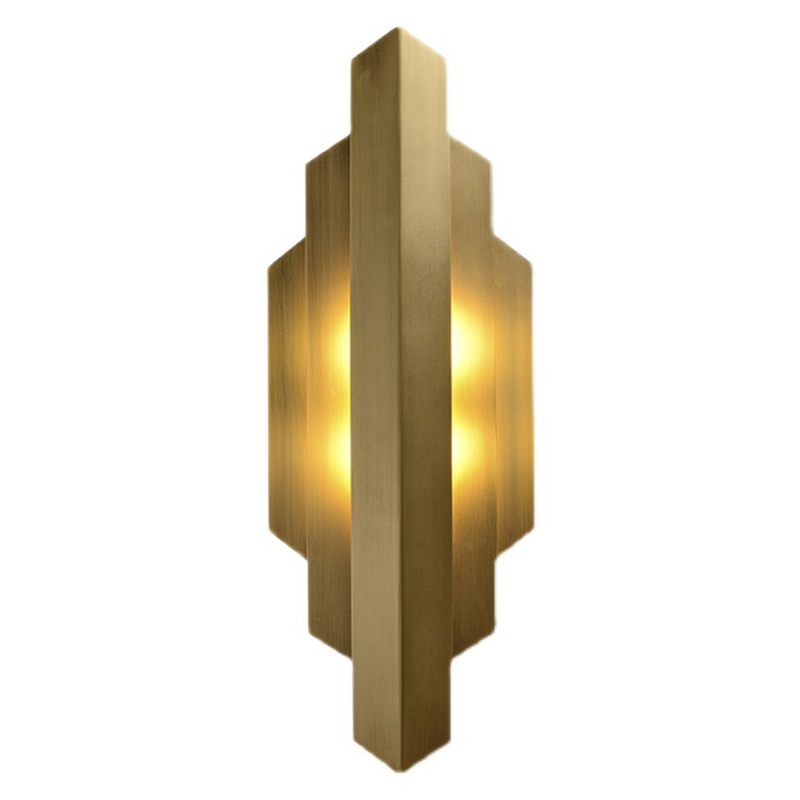 Бра Deco Sconce Vertical Geometric Modern Studio Endo Золотой Бра Deco Sconce Vertical Geometric Modern Studio Endo Золотой в Кирове | Loft Concept