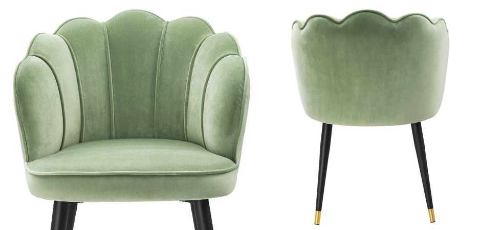 Стул Eichholtz Dining Chair Bristol pistache green Стул Eichholtz Dining Chair Bristol pistache green - Loft-Concept в Кирове