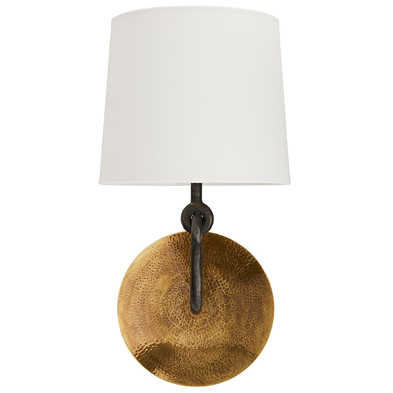 Бра GILES SCONCE Белый Черный Латунь Бра GILES SCONCE Белый Черный Латунь в Кирове | Loft Concept