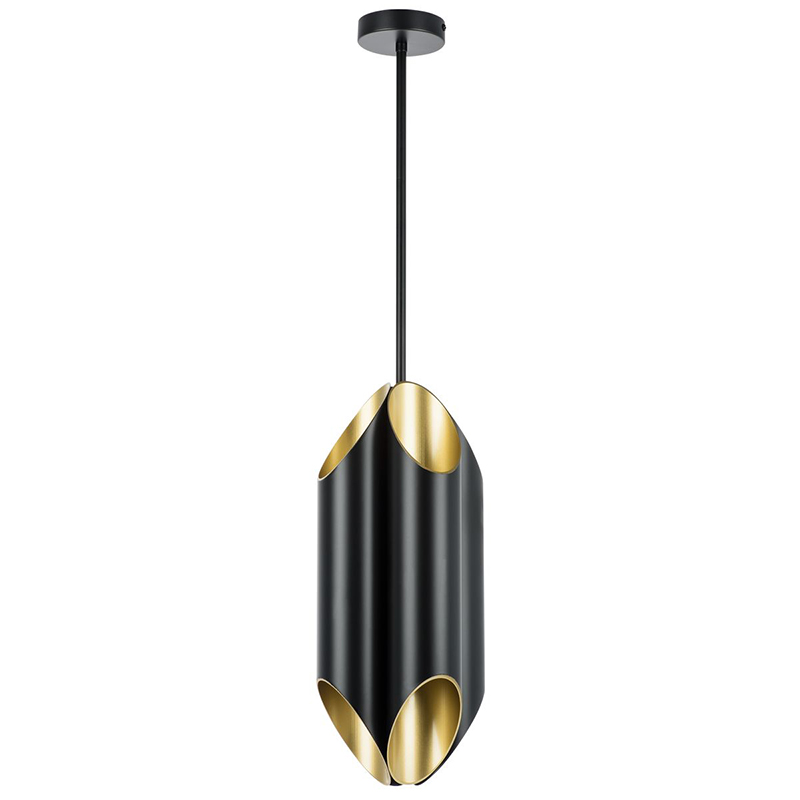 Подвесной светильник Garbi Black Pipe Organ Hanging Lamp Черный Золотой Подвесной светильник Garbi Black Pipe Organ Hanging Lamp Черный Золотой в Кирове | Loft Concept