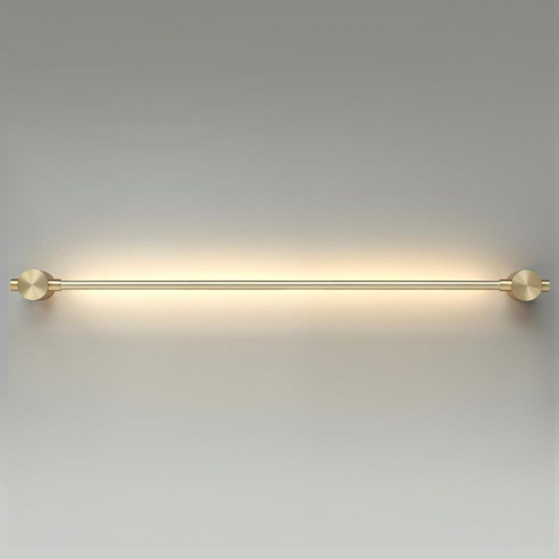 Бронзовое светодиодное бра Trumpet tube Wide Бронза Бронзовое светодиодное бра Trumpet tube Wide Бронза в Кирове | Loft Concept