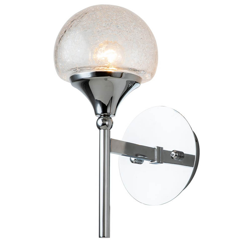 Бра Lluis Wall Lamp Прозрачный Хром Бра Lluis Wall Lamp Прозрачный Хром в Кирове | Loft Concept