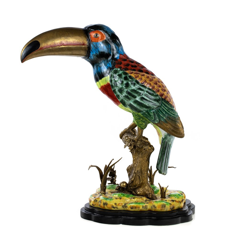 Статуэтка Toucan Figurine Мульти Бронза Статуэтка Toucan Figurine Мульти Бронза в Кирове | Loft Concept