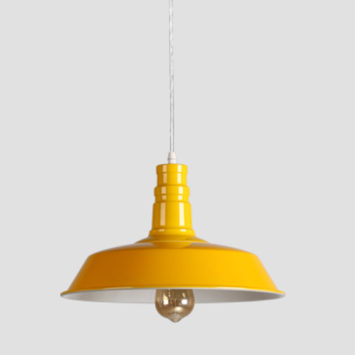 Подвесной светильник Loft Желтый Желтый Подвесной светильник Loft Желтый Желтый в Кирове | Loft Concept